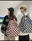 Fashion Plaid Women & Men Backpack 👜