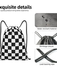 Custom Chess Drawstring Backpack 👜