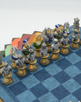 Luxury Medieval Warrior Character Themed Chess Board