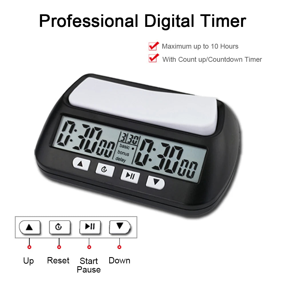 Professional Advanced Digital Chess Timer 🕰️