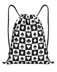 Custom Chess Drawstring Backpack 👜