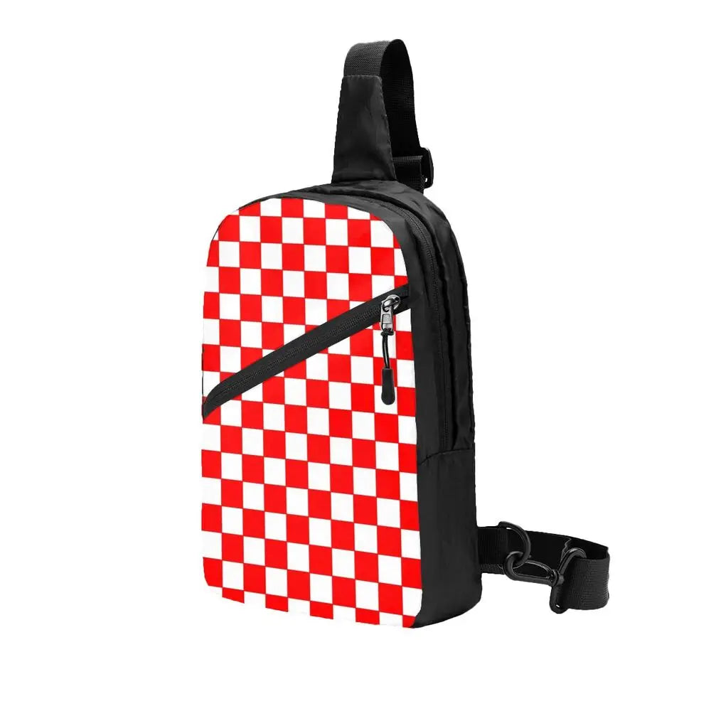 Custom Chess Sling Crossbody Backpack 👜