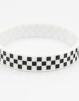 Checkered Silicone Wristband