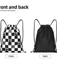 Custom Chess Drawstring Backpack 👜