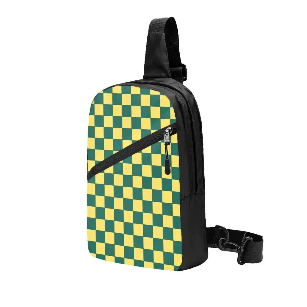 Custom Chess Sling Crossbody Backpack 👜