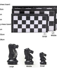 Travel Chess Set with Folding Chess Board ♟️