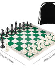 Professional Chess Set with Rollable Chess Board ♟️