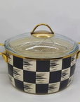 Symbol Checkerboard Fry Pot Pattern 🍳