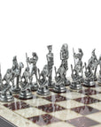 Pharaoh Figured Marble Chess Set
