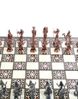 Egypt Pharaoh Antique Copper Chess Set