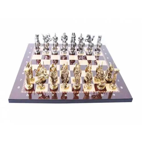 Spartan Soldiers Luxury Cast Chess Set – innovation Corridor