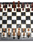 Premium Marble Wooden Chess Set