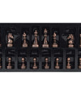 Classic Antique Copper Chess Set