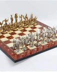 Luxury Egyptian Army Chess Set