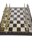 Elegant Metal Chess Set