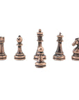 Classic Antique Copper Chess Set