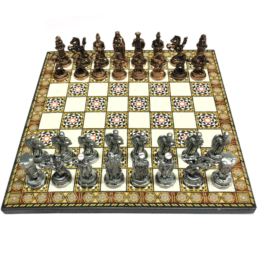 Historical Ottoman & Byzantine Figures Metal Chess Set – innovation ...