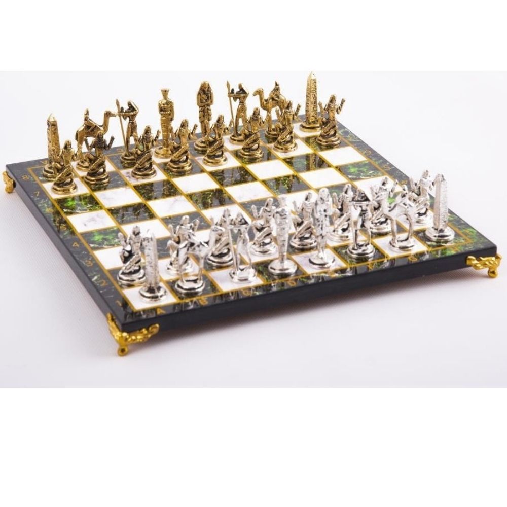 |14:366#Gold Chess Set